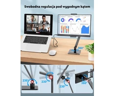 MAGICRAVEN nešiojamasis 15,6 col. IPS monitorius Full HD 60 Hz su HDMI ir USB-C
