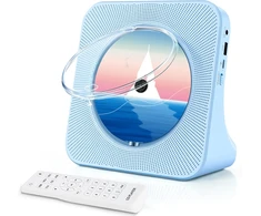 MAITE nešiojamas CD grotuvas su Bluetooth 5.0, FM radiju ir USB, MTEU MT-CDPEU-SD-BSE