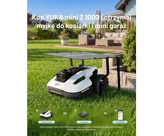 Mammotion vejapjovės robotas be ribinio laido, LiDAR 360°, AI, 1000 m², YUKA mini 2 1000