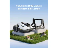 Mammotion vejapjovės robotas su LiDAR navigacija, AI, 800 m², 20–60 mm pjovimo aukštis, MTLA25YUM26HEU