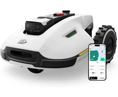 Mammotion vejapjovės robotas su šlavimo funkcija, 20–90 mm aukščio reguliavimu, 320 mm pločiu, YUKA 2000