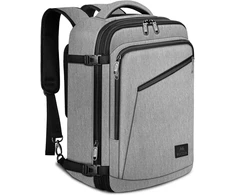 MATEIN kelioninis lagaminas kuprinė 40 x 30 x 20 cm, 24 l, pilka, poliesteris, 115904GRY