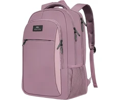 MATEIN nešiojamojo kompiuterio kuprinė 15,6" vandeniui atspari, verslui ir kelionėms, violetinė, 30 l