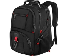 MATEIN nešiojamojo kompiuterio kuprinė, 17,3 colių, vandeniui atspari, 50 l talpa, juoda 100802BLK