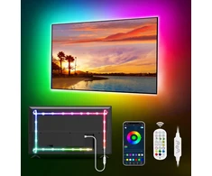 MATICOD 3 m RGB LED juosta televizoriui su Bluetooth ir USB, SKS-BT-10
