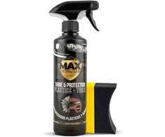 MAX DETAIL-LAB plastikinių ir guminių paviršių atnaujintojas Shine &amp; Protection MXPLASTICS