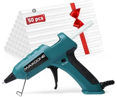 MAXDONE karštų klijų pistoletas 60 W, 7 mm lazdelėms, su 50 lazdelėmis, NL-231