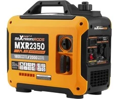 maXpeedingrods inverterinis generatorius 2000 W, benzininis, 4-taktis, USB ir 230 V lizdai, MXR2350