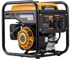 maXpeedingrods inverterinis generatorius 3500 W, benzininis, 2 x 230 V, tylus ir lengvas MXR4500i