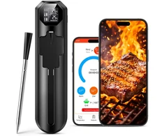 Maxtachi belaidis Bluetooth mėsos termometras su dvigubu jutikliu, įkraunamas, DT-131
