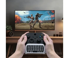 Mcbazel kompaktiška belaidė klaviatūra XBOX valdikliams, 2,4 GHz, QWERTY, 47 klavišai
