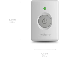 Medisana nešiojamas inhaliatorius su akumuliatoriumi ir vibruojančio tinklelio technologija 54545