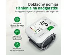 Medisana riešinis kraujospūdžio matuoklis BW 355 su pulso ir aritmijos indikatoriumi