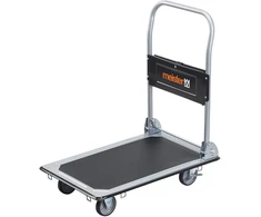 Meister platforminis vežimėlis, sulankstomas, 150 kg apkrova, 73 x 47 cm, juodas/pilkas, 8985530