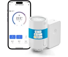 meross išmanusis programuojamas radiatoriaus termostatas Wi-Fi M30 x 1.5 mm MTS150