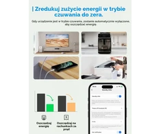 Meross išmanusis Wi-Fi kištukinis lizdas su energijos sąnaudų matavimu, 16 A, MSS210P