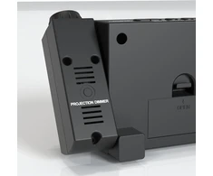 Mesqool projektuojantis skaitmeninis žadintuvas su LED ekranu, USB įkrovikliu ir 180° projektoriumi, MQL-CR01F