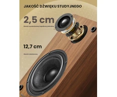 MEVOSTO aktyvios lentyninės kolonėlės 36 W RMS Bluetooth 5.4, 5 colių DS19