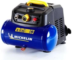 MICHELIN oro kompresorius 6 l, bealyvis, 1,5 AG, 8 bar, 160 l/min, MBL6