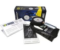 MICHELIN padangų pripūtimo pistoletas su manometru 0.7–12 bar, žarna 1,5 m, 1991/CEE