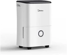Midea oro sausintuvas 20 l/24 h, iki 40 m² patalpoms, baltas, DF-20DEN7-WF