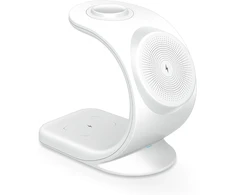 MMOBIEL belaidė magnetinė įkrovimo stotelė 3 viename Qi 15 W Universal