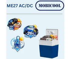 Mobicool termoelektrinis automobilinis šaldytuvas 26 l, 12 V / 230 V, nešiojama, mėlyna, 9600049417