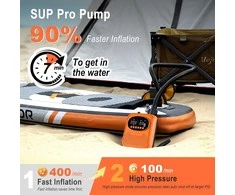 Mojimdo elektrinė oro pompa SUP lentoms, 20 PSI, 5 režimai, 12V DC, modelis DM71J3