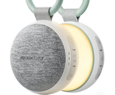 Momcozy baltojo triukšmo aparatas kūdikiams su 20 garsų, naktine lempute ir Bluetooth WN06
