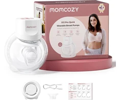 Momcozy elektrinis nešiojamas pientraukis S12 Pro Quick, 3 režimai, 9 lygiai