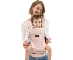 Momcozy kūdikio nešioklė su klubų sėdyne 2 viename, 6 nešiojimo padėtys, HC002-1