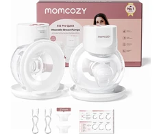 Momcozy nešiojamas elektrinis pientraukis S12 Pro Quick, 3 režimai, 2 vnt.