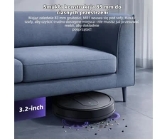 MONSGA robotas dulkių siurblys su plovimu 4000 Pa, 140 min, MR1-NEW
