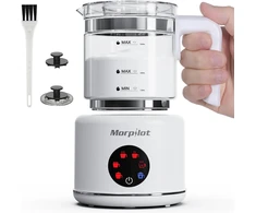 morpilot automatinis pieno plakiklis 6 viename, 500 ml, 600 W, stiklinis HS010-G