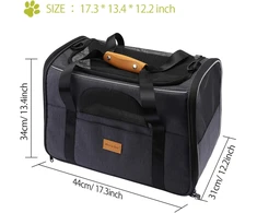 morpilot transportavimo krepšys katėms ir mažiems šunims iki 8kg, 44 × 31 × 34 cm, MPCW010101GL01