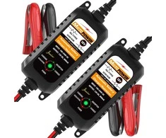 MOTOPOWER 12V 800mA automatinis akumuliatoriaus įkroviklis su priežiūros ir desulfatavimo funkcija MP00205A