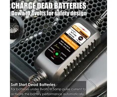 MOTOPOWER akumuliatoriaus įkroviklis 12V 800mA automatinis su desulfatavimo funkcija MP00205A