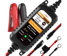 MOTOPOWER akumuliatoriaus įkroviklis 12V 800mA automatinis su desulfatavimo funkcija MP00205A