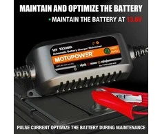 MOTOPOWER automatinis akumuliatoriaus įkroviklis 12V 1A su SAE adapteriais MP00205B