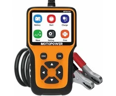 MOTOPOWER Automobilio akumuliatoriaus įkrovimo testeris