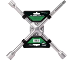 MOTORKIT kryžminis ratų raktas 17/19/21 mm, anglinis plienas MOTOR16500