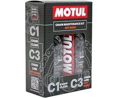 Motul grandinės valiklis ir tepimo priemonė motociklams, 2 x 400 ml, MC Care C1+C3 rinkinys