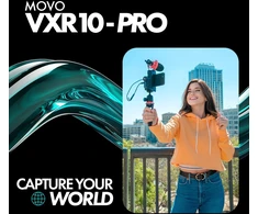 Movo išorinis vaizdo mikrofonas VXR10-PRO su Rycote amortizatoriumi, superkardioidinis, 3,5 mm jungtis