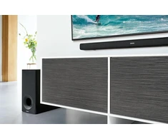 Soundbar namų kino sistema su beviele žemų dažnių kolonėle Denon DHT-S316