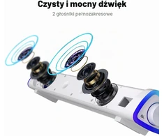 Namų kino sistema SOULION kompiuterio garso juosta R30 su LED apšvietimu, USB ir 3,5 mm jungtimis