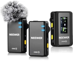 NEEWER belaidis lavalier mikrofonų rinkinys CM28, 4 GB atmintis, 48 kHz, 9 val. veikimas