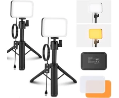 NEEWER LED šviestuvų rinkinys BP66, 66 LED, reguliuojamas, 10 W, USB, stalo ir vaizdo konferencijoms