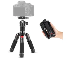 Neewer mini stalo trikojis iš aliuminio, 50 cm aukščio, su 360° rutuline galvute, apkrova iki 5kg, TP-AAM521