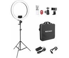 NEEWER SRP18-2.4G 18" LED žiedinė lempa 42 W su stovu ir telefono laikikliu