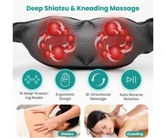 Nekteck Shiatsu kaklo ir nugaros masažuoklis